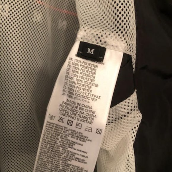 MENS DIESEL J-AKITO LOGO EMBROIDERED COACH JACKET SIZE M - Picture 4 of 16